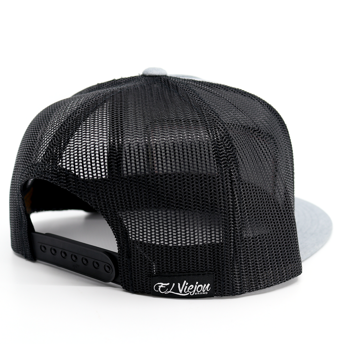 EVPatch Heather/Black flat visor hat / gorra de visera plana