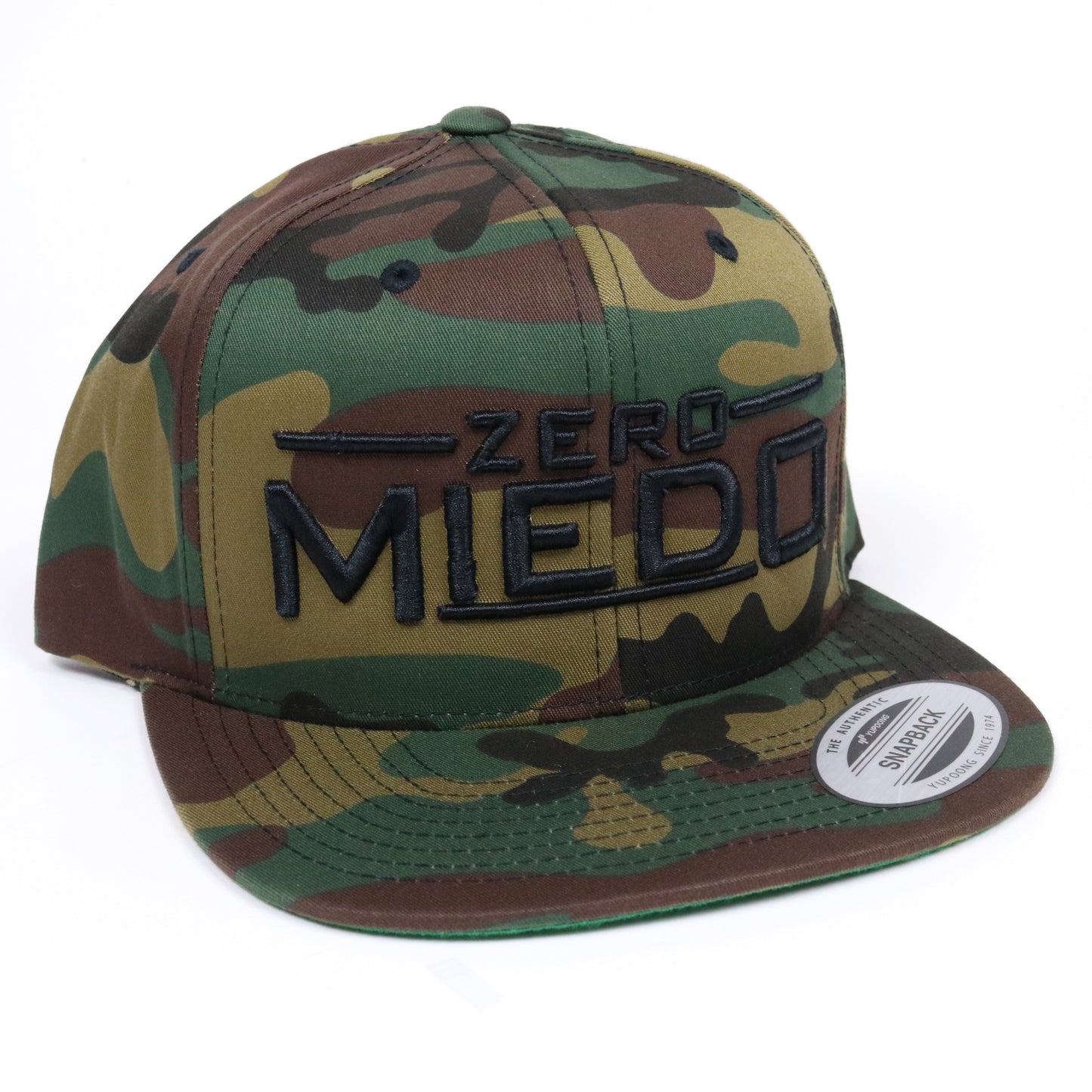 Zero Miedo Camo SB flat visor hat / gorra de visera plana