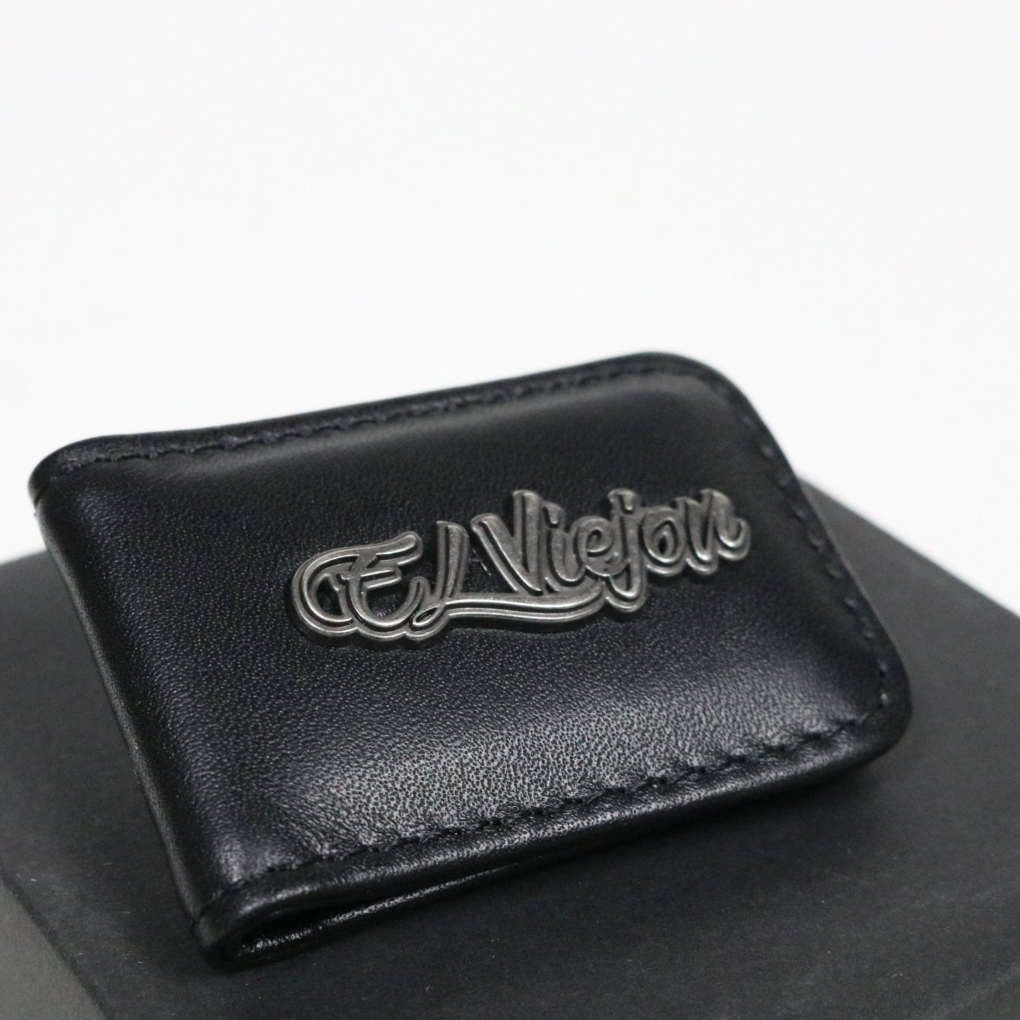 El Viejon Brand Leather (Piel) Money Clip