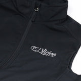 El Viejon Brand Vest - BLACK -  Front EVB LH (Charcoal Logo)