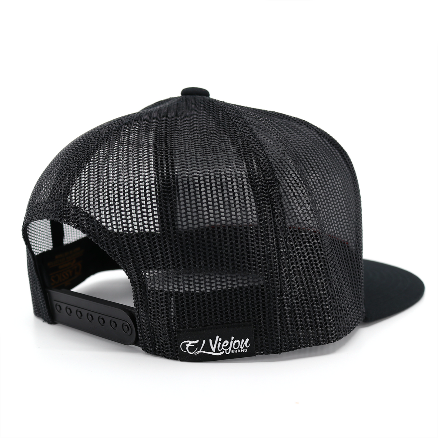 Algo Bien Black flat visor hat / gorra de visera plana