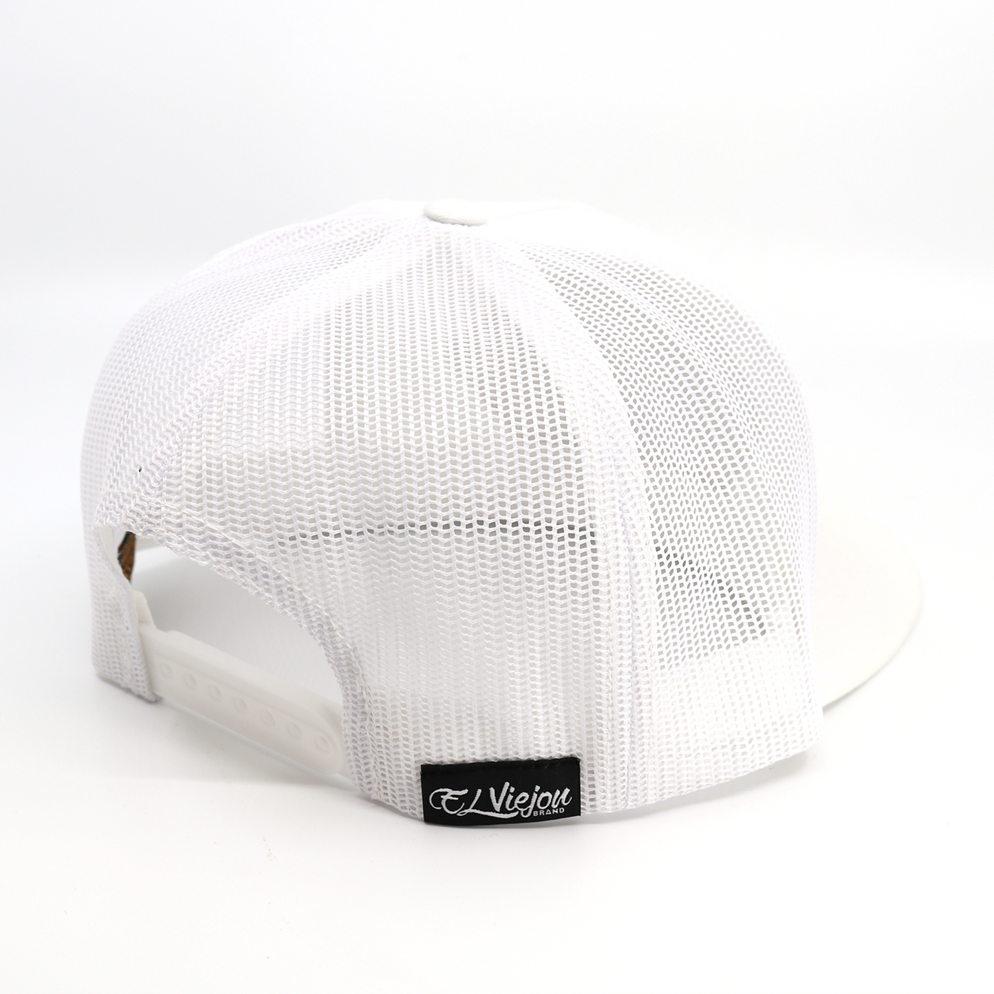 Baraja De Oro White flat visor hat / gorra de visera plana