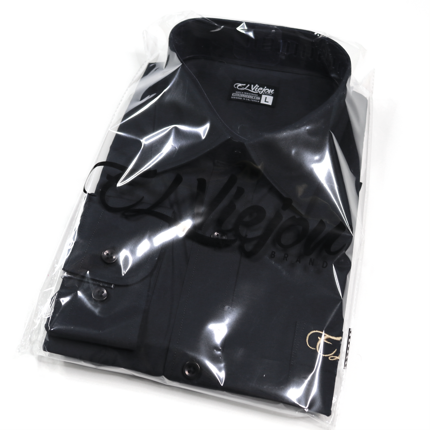 Dress Shirt / Camisa de Vestir - Sleeve Black