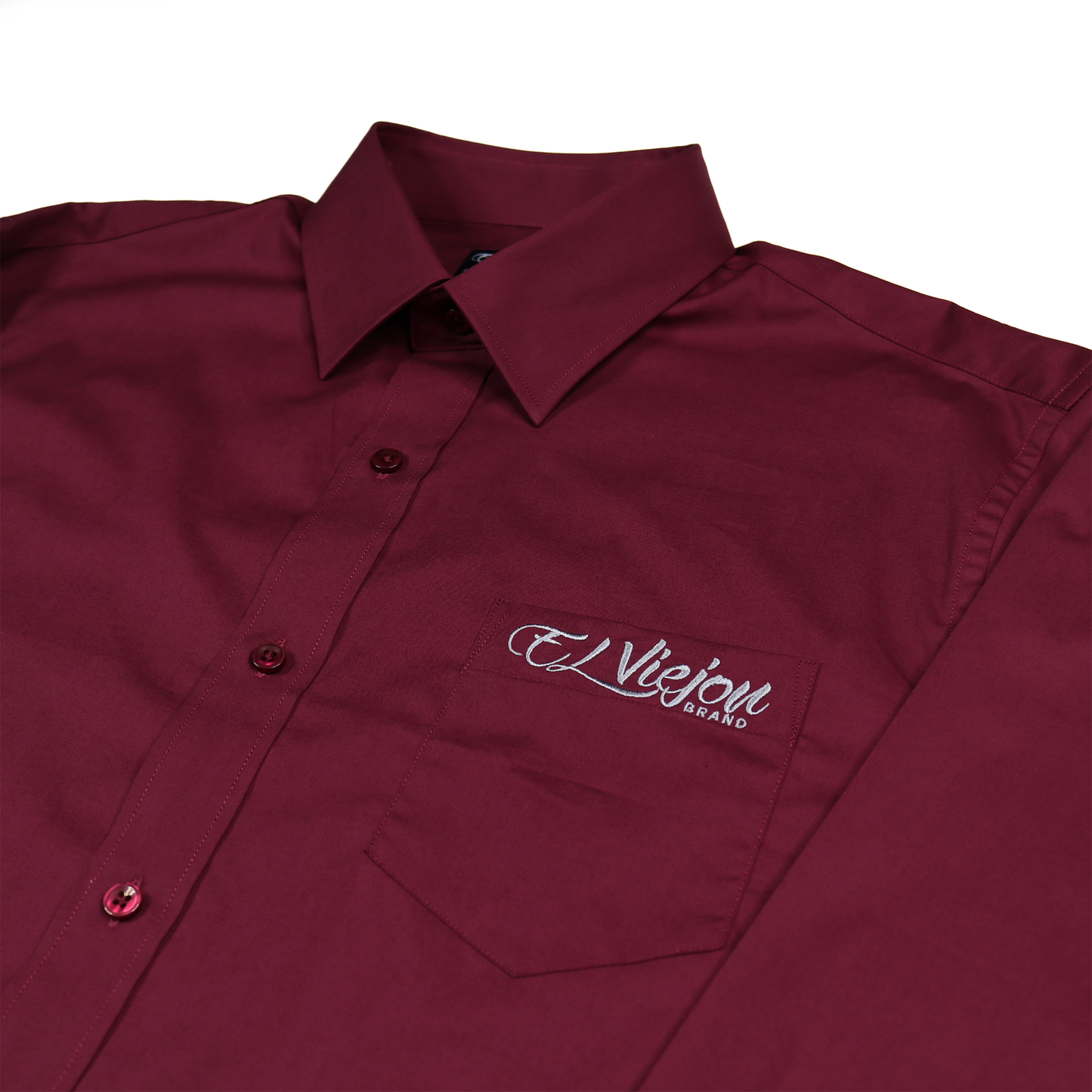 Dress Shirt / Camisa de Vestir - Sleeve Maroon