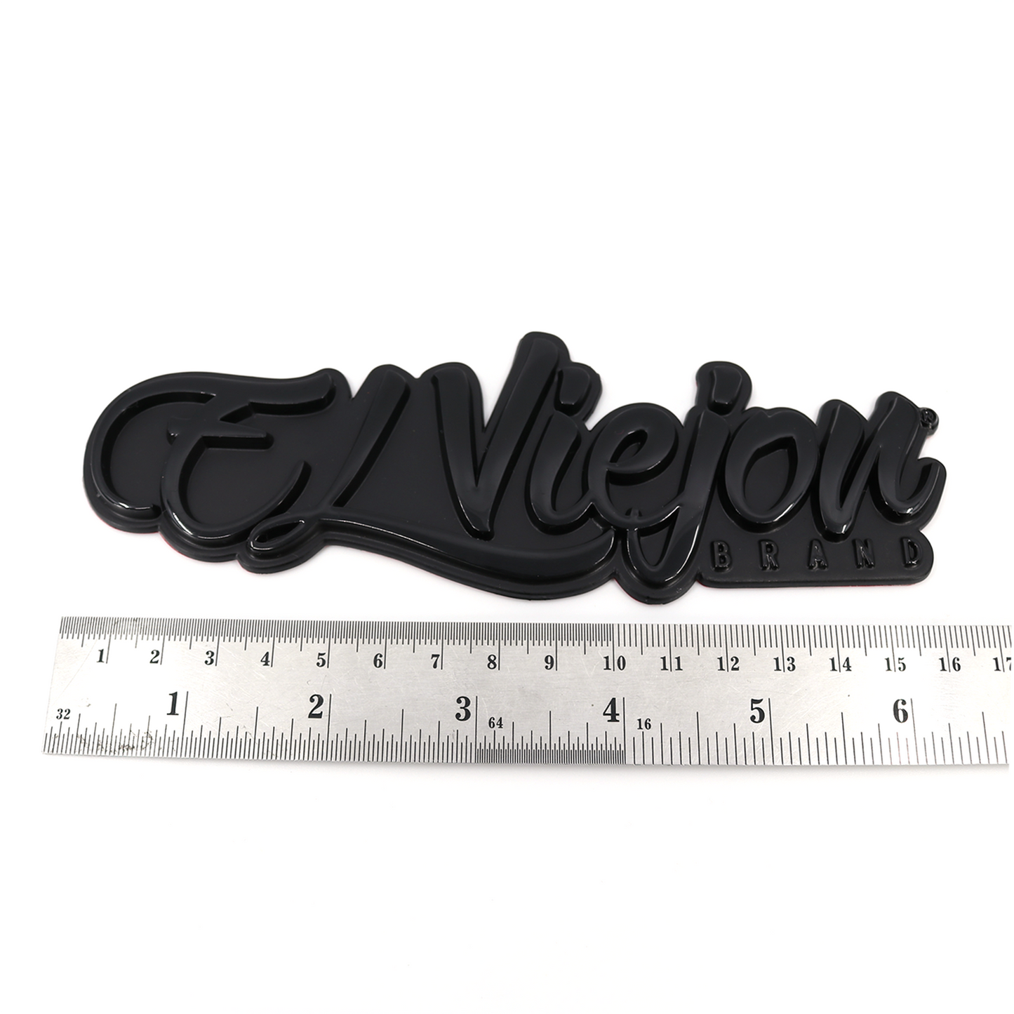 El Viejon Brand Car Emblem Black Chrome