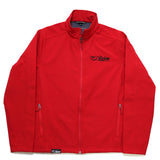 El Viejon Brand Jacket - RED - Front EVB LH (Black Logo)