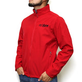 El Viejon Brand Jacket - RED - Front EVB LH (Black Logo)