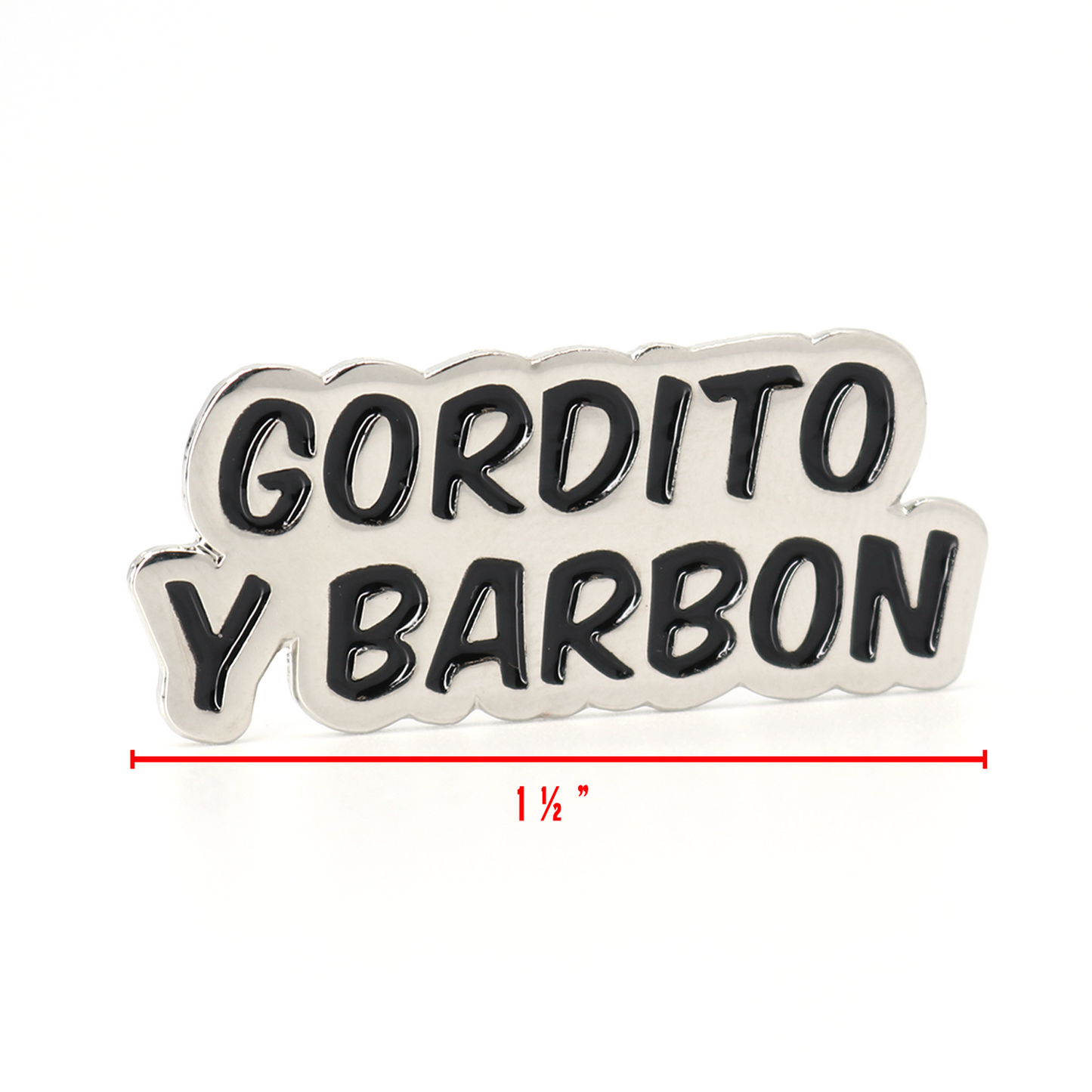 Gordito Y Barbon Pin (2pcs)