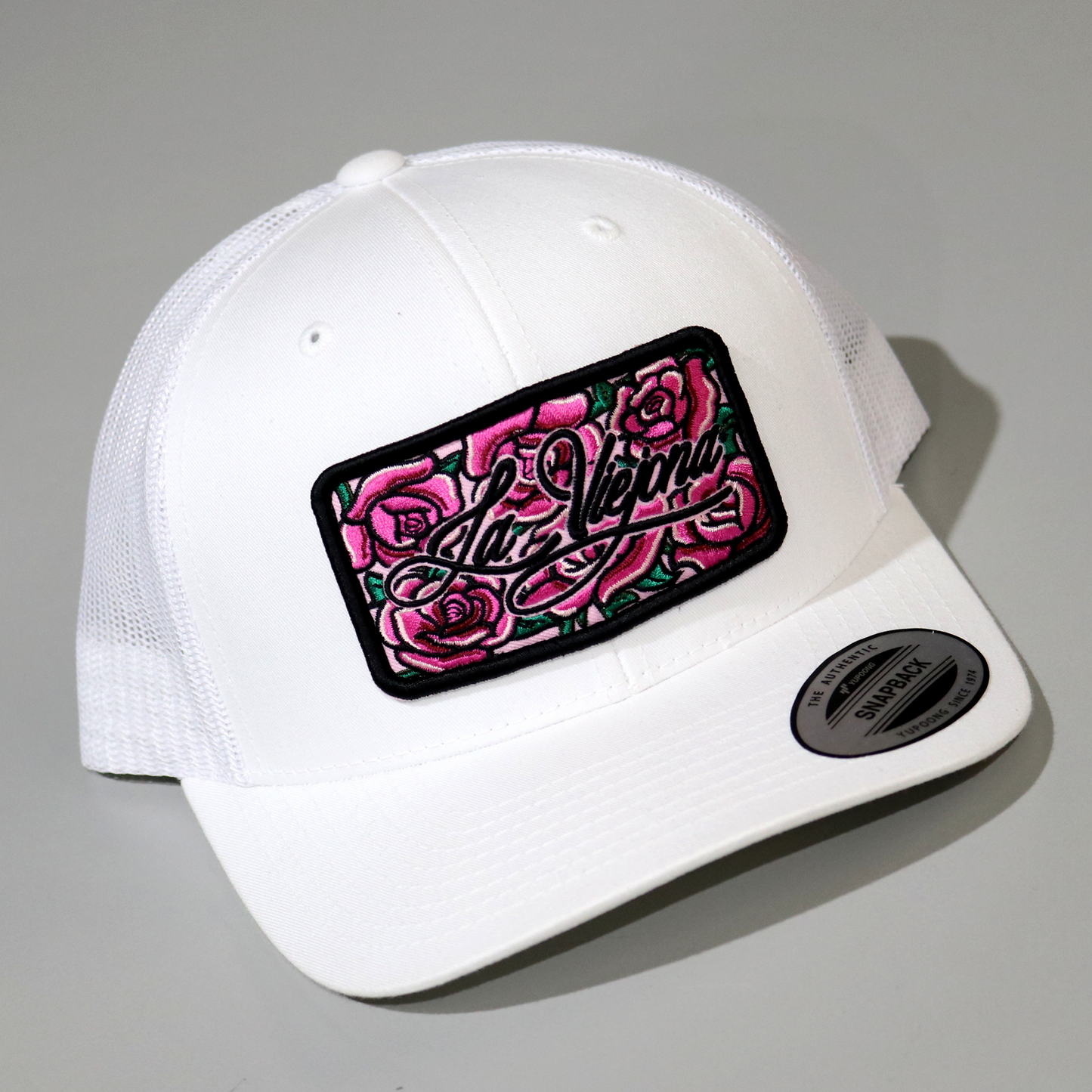 Rosas White classic visor hat / gorra de visera clasica