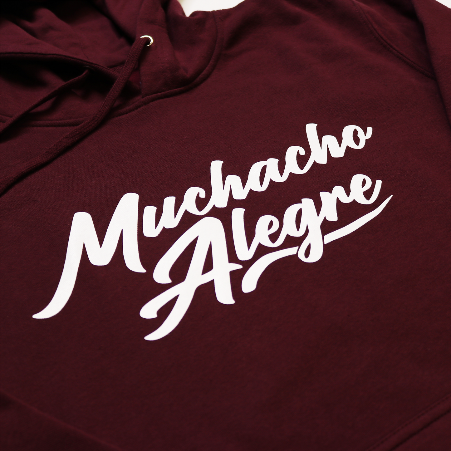 Muchacho Alegre Hoodie - Maroon