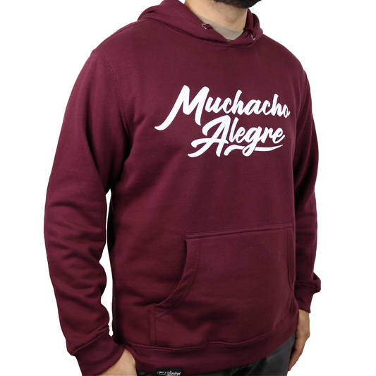 Muchacho Alegre Hoodie - Maroon