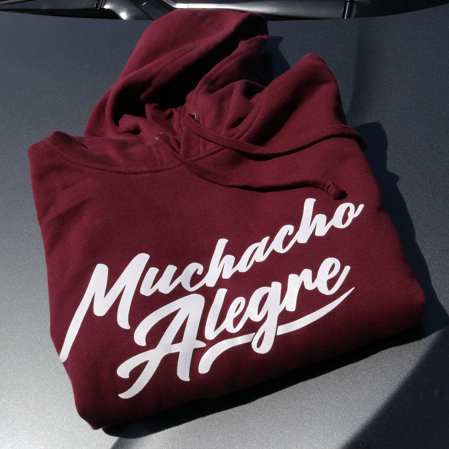 Muchacho Alegre Hoodie - Maroon