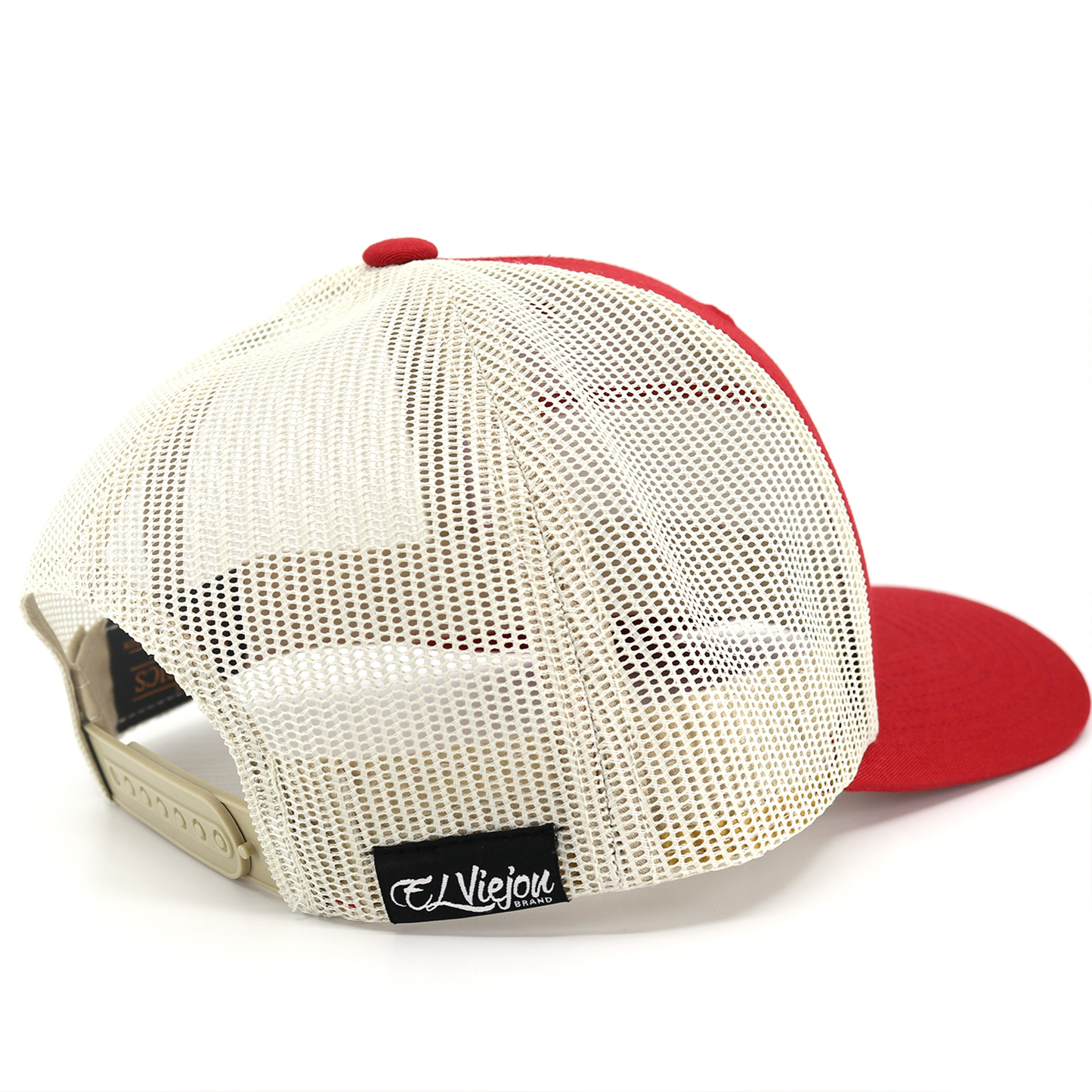 Navajo Red/Tan classic visor hat / gorra de visera clasica