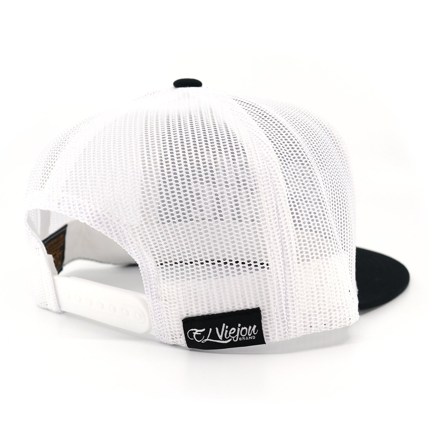 Puro Pa' Delante Black/White flat visor hat / gorra de visera plana