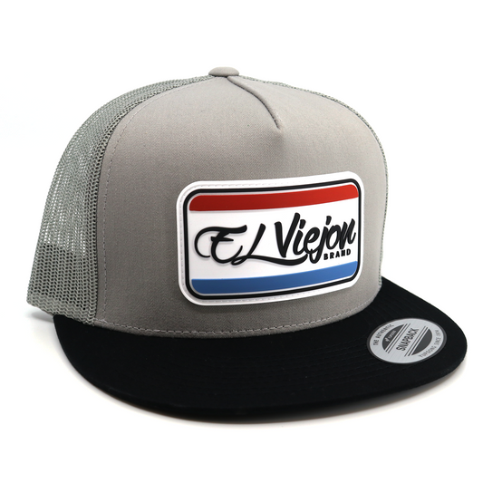 Tracks Black/Grey/Grey flat visor hat / gorra de visera plana