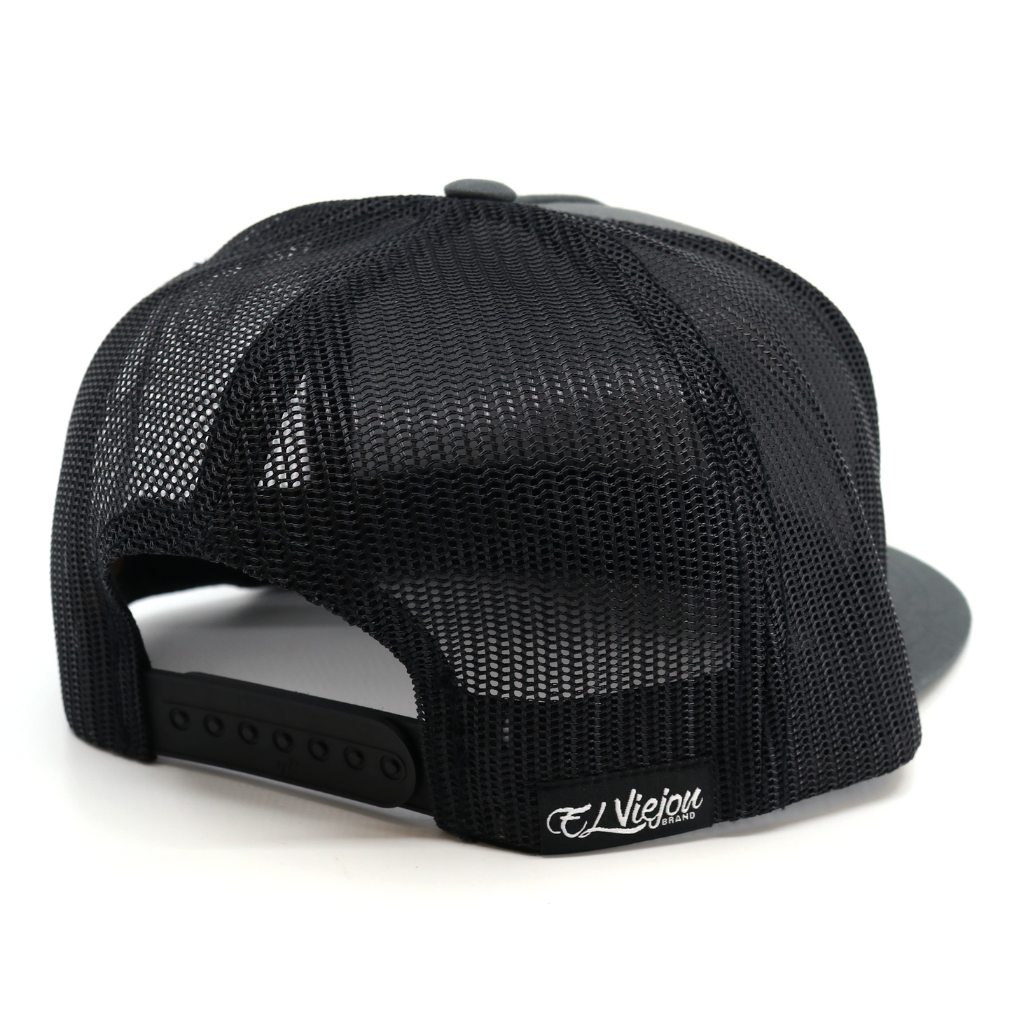 Tracks Charcoal/Black flat visor hat / gorra de visera plana